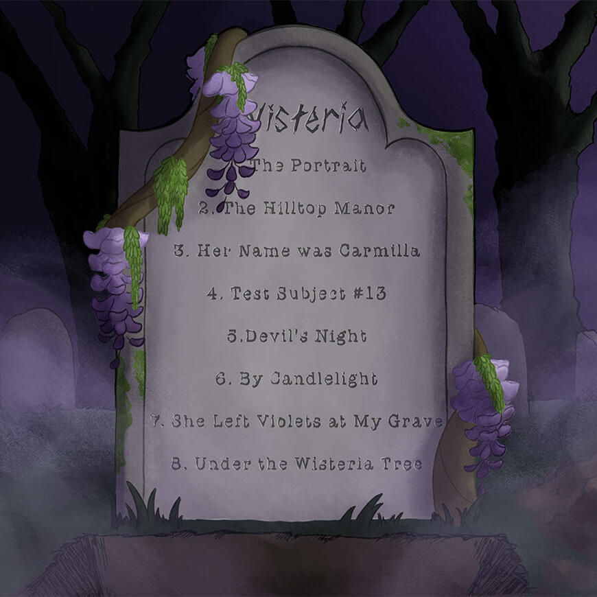 Wisteria Back Cover