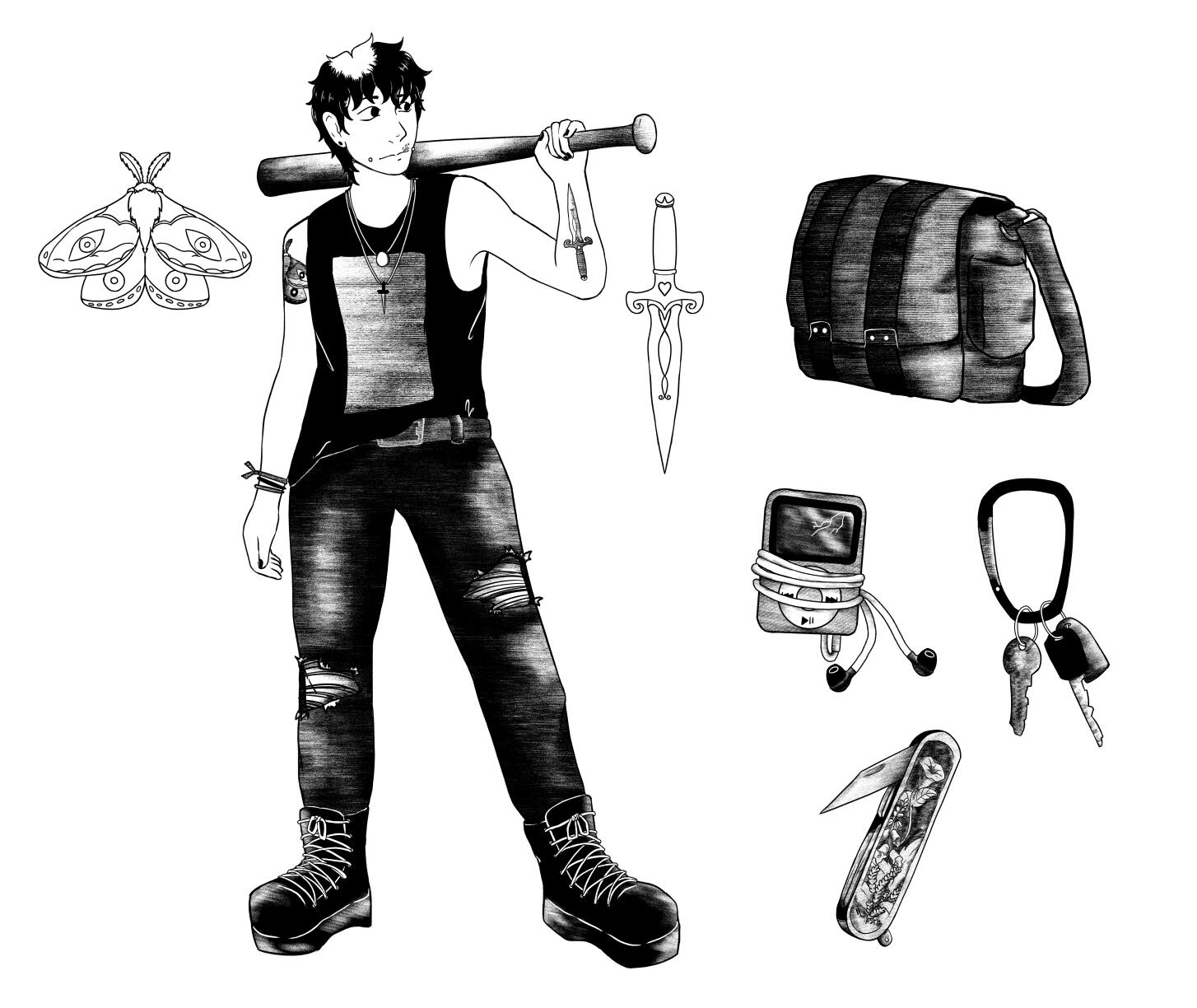 Character Design for MOTW Hunter Character Design for MOTW Hunter